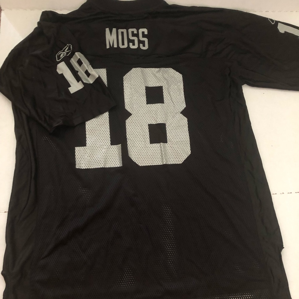 Randy Moss Raiders Jersey. Reebok NFL equipment XL - Picture 2 of 10